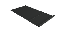 Элемент обхода Кликфальц Про Grand Line правый 0,45 Drap ТХ RAL 7016 антрацитово-серый