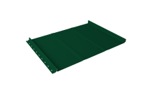 Кликфальц Line Grand Line 0,5 Satin с пленкой на замках RAL 6005 зеленый мох