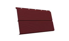 ЭкоБрус 0,345 Gofr Grand Line 0,45 PE с пленкой RAL 3005 красное вино