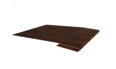 Планка начальная Grand Line 0,45 Print Premium Cherry Wood Dark FTC (2м)