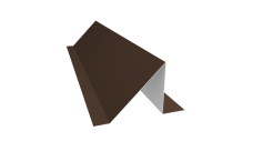 Планка снегозадержания 0,45 Drap TR RAL 8017 шоколад (2м)