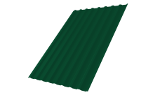 Профнастил С20B 0,4 PE с пленкой RAL 6005 зеленый мох