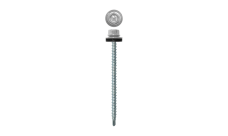 Саморез кровельный Daxmer 4,8х70 (100шт) сверло №1 RAL 9003