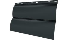 Блок-хаус новый Grand Line 0,45 PE двухсторонний с пленкой RAL 7016 антрацитово-серый