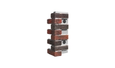 Элемент угловой для термопанели White Hills Лондон Брик Т301-45 толщина панели 60мм (площадь 0,374м2)