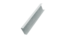 Декоративная накладка на столб универсальная 62х55 для забора жалюзи Grand Line 0,45 Zn (3м)