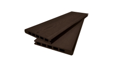 Доска-ступень стартовая ДПК Grand Line 160х22мм шлифовка и тиснение Шоколад 3м (ШТШ)
