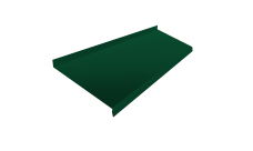 Отлив простой 200 Grand Line 0,4 PE с пленкой RAL 6005 зеленый мох (3м)