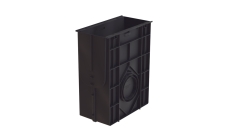 Пескоуловитель пластиковый Aquastok Norma DN200, класс нагрузки С250 500х260х670 (12055)