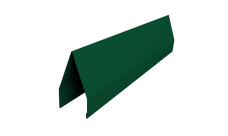 Ламель забора жалюзи Tokyo 0,45 PE-Double RAL 6005 зеленый мох