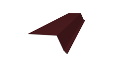 Планка капельник 100х55 0,5 Satin Matt TX RAL 3005 красное вино (3м)