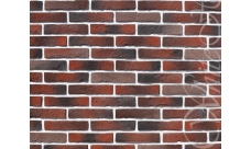 Рядовая плитка White Hills Бергамо брик 371-40 с расшивкой 1,2 см