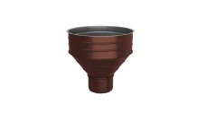 Воронка водосборная большая Optima 350/150мм RAL 8017