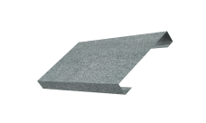 Ламель лицевая 125 забора жалюзи Техас Grand Line 0,55 Zn