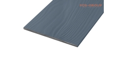 Фиброцементный сайдинг 190х8мм FCSPRO Wood F63 дождливое небо (3м)