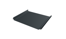 Кликфальц Про Grand Line 0,5 PurLite матовый с пленкой на замках RAL 7016 антрацитово-серый