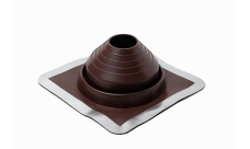 Проходной элемент MF прямой №4 (75-160мм) +240 силиконовый коричневый