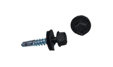 Саморез по металлу Daxmer 5,5х25 RAL 7024 (250) сверло №3