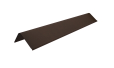 Щипец Черепица Ондулин коричневый