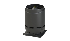 Выход вентиляционный Vilpe Flow 160S с основанием 300x300 черный