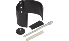 Кронштейн трубы на кирпич Grand Line PU матовый 90 мм RR 32 темно-коричневый