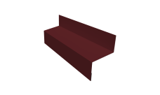 Отлив межэтажный 45 Grand Line 0,45 Grand Line Drap TX RAL 3005 красное вино (3м)