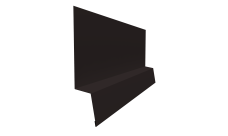 Планка начальная фальц 0,5 PurPro Matt 275 RAL 9005 черный (2м)