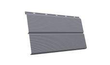 ЭкоБрус Гофр Grand Line 0,5 Сатин с пленкой RAL 7004 сигнальный серый