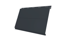 Вертикаль 0,2 line Grand Line 0,5 PurLite Matt с пленкой RAL 7024 мокрый асфальт