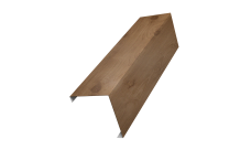 Декоративная накладка на столб универсальная угловая 60х60 для забора жалюзи 0,45 Print Premium Pine Wood Fresh (2м)