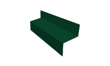 Отлив межэтажный 45 0,45 Drap TX RAL 6005 зеленый мох (2м)