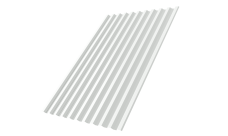 Профнастил С21R Grand Line 0,45 Drap ТХ RAL 9003 сигнальный белый