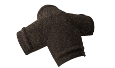 Четверник конька полукруглого для композитной черепицы Grand Line шоколад