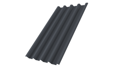 Профнастил Н60R v01 0,5 Satin RAL 7024 мокрый асфальт