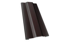 Защелка для кронштейна трубы Grand Line ПЭ матовый RR 32 темно-коричневый