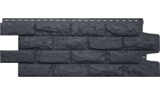 Фасадная панель Grand Line Колотый камень Classic графит