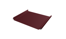 Кликфальц Pro Grand Line 0,45 Drap с пленкой на замках RAL 3005 красное вино