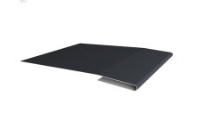 Планка начальная Grand Line 0,45 Drap ST RAL 7024 мокрый асфальт (2м)