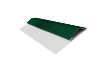 Планка стартово-финишная Экобрус Grand Line 0,5 PE lite с пленкой RAL 6005 зеленый мох (2м)