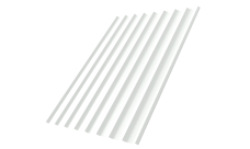 Профнастил С20R Grand Line 0,45 PE-Double RAL 9003 сигнальный белый