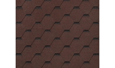 Черепица гибкая RoofShield Фемили Лайт Стандарт коричневый с оттенением