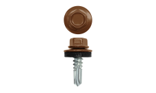 Саморез по металлу 5,5х19 (250шт) сверло №3 RAL 8003