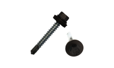 Саморез по металлу Daxmer 5,5х32 (250шт) сверло №3 RAL 8019