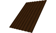 Профнастил С20A Grand Line 0,45 Принт Элит Шоколадное дерево TwinColor