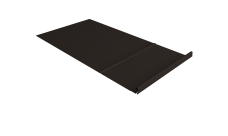 Элемент обхода Кликфальц Pro правый 0,5 Satin RR 32 темно-коричневый