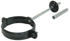 Хомут трубы Grand Line PU 100 мм RAL 7024 мокрый асфальт