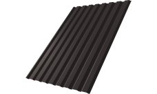 Профнастил С20A Grand Line 0,45 PE NL 805 серо-коричневый гефест