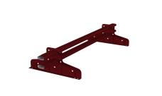 Снегозадержатель Стандарт Т4 d 40х20 RAL 3005 (1м)