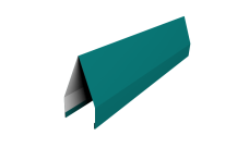 Ламель забора жалюзи Tokyo new 0,45 PE с пленкой RAL 5021 водная синь