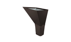 Воронка водосборная прямоугольная Vortex Matt 127мм RR 32